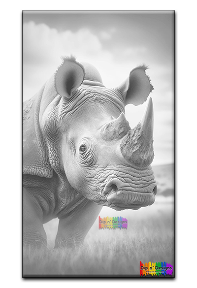 Rhino - Uncolored - Dip n' Designs